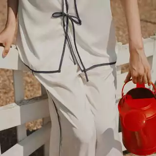 MUSLIN Luna - Silk Satin Pajamas [Maison De Reve Collection]