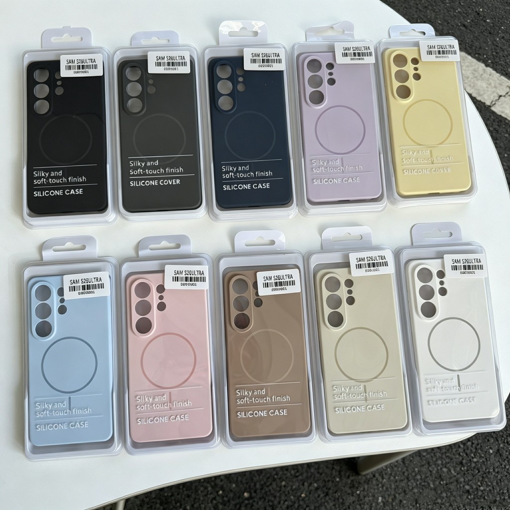 พร้อมส่ง SamsungS26ultra เคสซิลิโคน กำมะหยี่ งานชาร์จได้ สำหรับ Samsung S26ultra เคสซัมซุง S26 Ultra