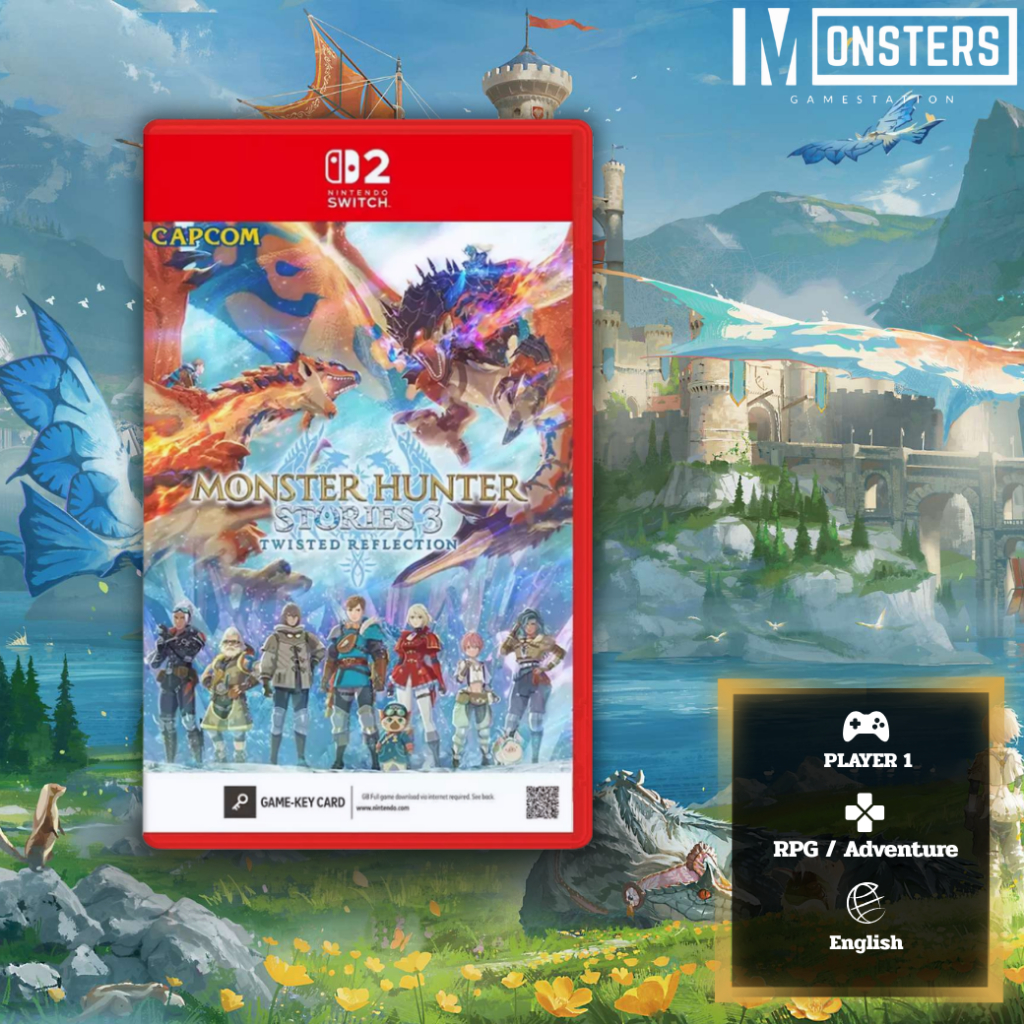 พร้อมส่ง! Monster Hunter Stories 3: Twisted Reflection [Nintendo Switch 2] [ZONE3 ASIA]