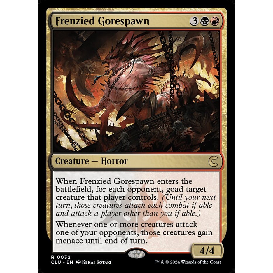 Ravnica: Clue Edition - [CLU] - (R) - [Frenzied Gorespawn] - [2024]