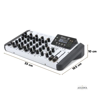 [ ของแท้ พร้อมส่ง ประกัน 1 ปี ] Ceflar E-8 Mixer มิกเซอร์ 8 Channel มี OTG Audio Mixer สตรีมมิ่ง ไลฟ์สด Ceflar E8