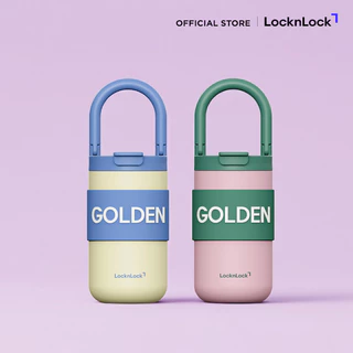 LocknLock กระติกน้ำเก็บอุณหภูมิ Fold Grip Tumbler 420ml. รุ่น LHC4435