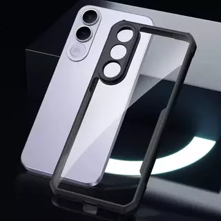 เคสขอบดำ เคสใส สำหรับ Vivo V70FE กันกระแทก สำหรับ วีโว่ HHL ตรงรุ่น