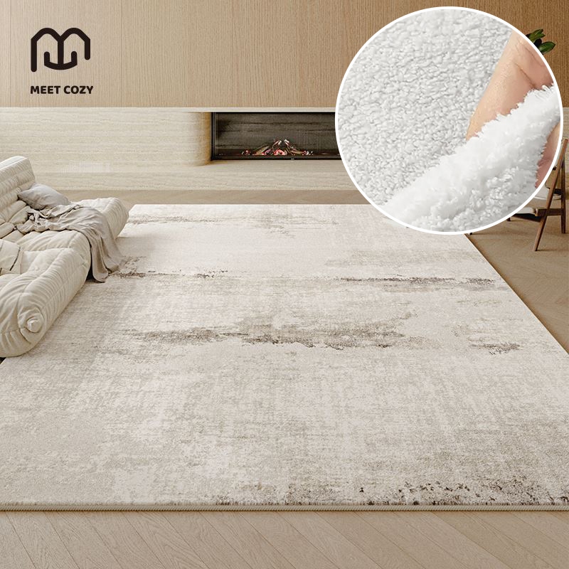 MEET COZY พรมแคชเมียร์เลียน ขนาด80x120 carpet พรมปูพื้น พรมปูห้อง#1 DB-ขนาดเล็ก