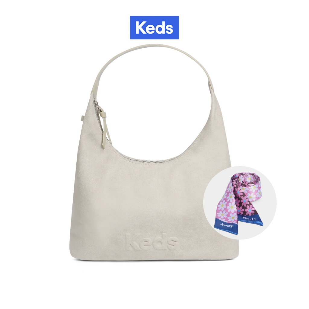 KEDS กระเป๋า รุ่น WANDER HOBO BAG สีเบจ ( KS26ACB20001 )