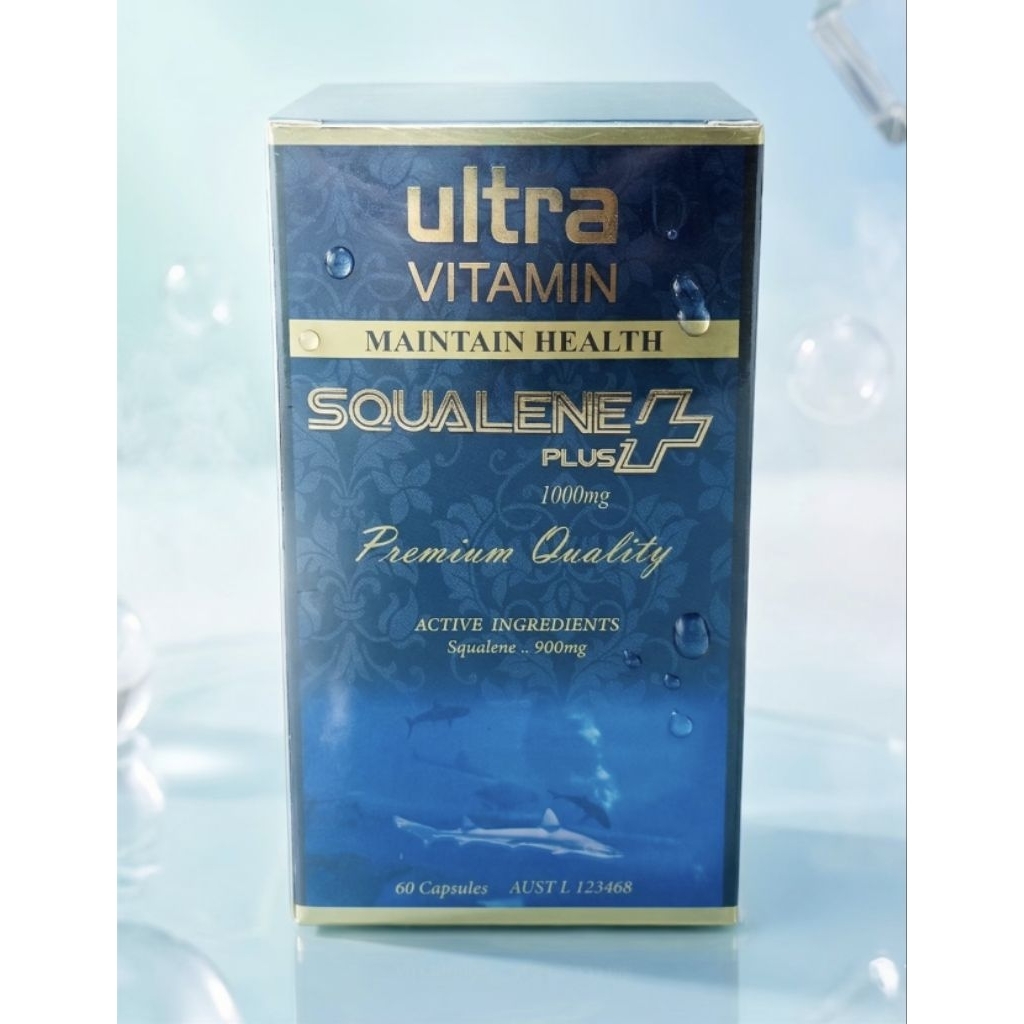 น้ำมันปลาจากฉลามน้ำลึกเข้มข้น Ultra VITAMIN SQUALENE ผลิตภัณฑ์เสริมอาหาร