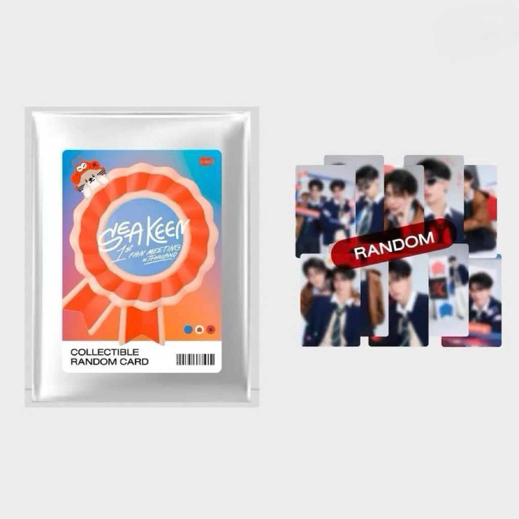 SEA KEEN 1ST FAN MEETING IN THAILAND COLLECTIBLE RANDOM CARD GMMTV