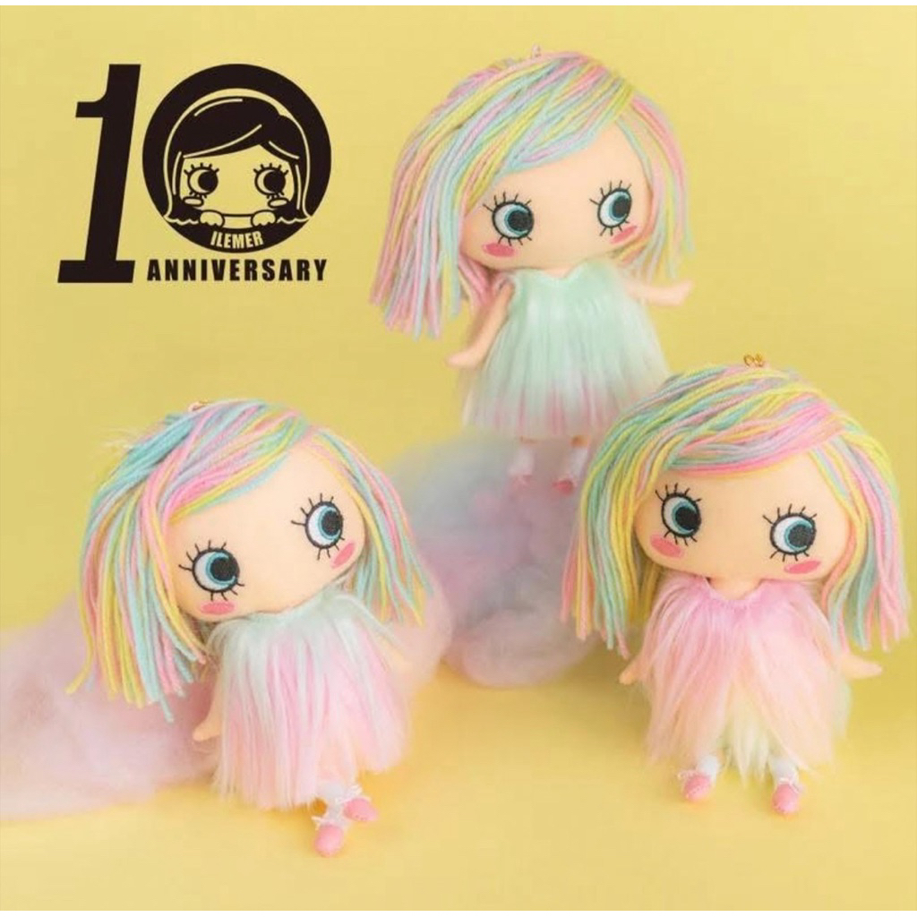 พร้อมส่ง/ของแท้ ILEMER 10th Anniversary Happy Doll (แบบชุดสีสุ่มค่า)