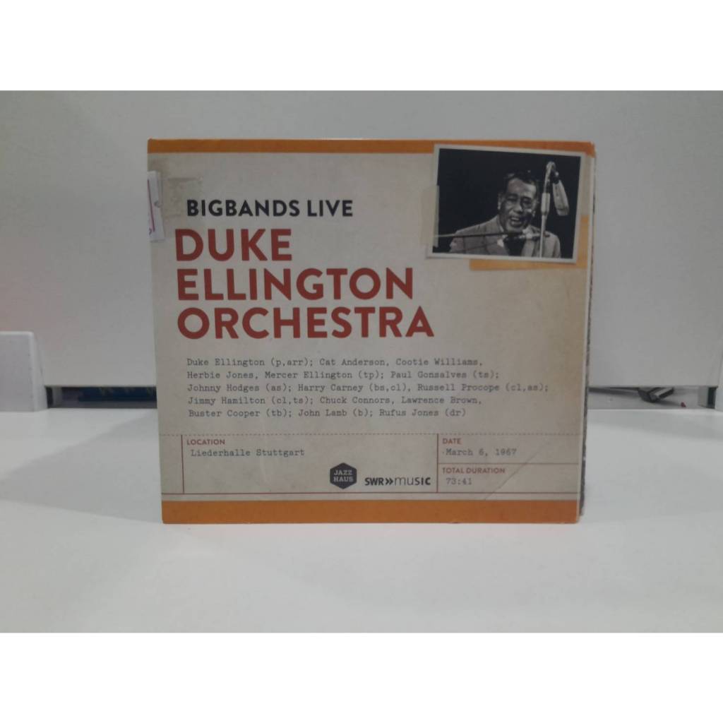 1  CD MUSIC ซีดีเพลงสากล Bigbands Live: Duke Ellington Orchestra  (B18F152)