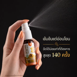 4 หลอด โพรโพลิส สเปรย์สำหรับช่องปาก สูตรเข้มข้น Propoliz Mouth Spray 20ml.