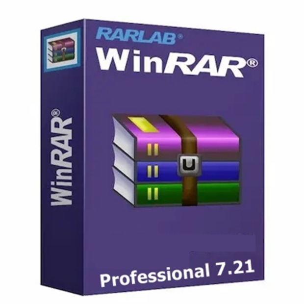 WinRAR Professional 7.21 ตัวเต็มถาวร สำรองข้อมูล ลดขนาดไฟล์แนบอีเมล คลายไฟล์ RAR, ZIP และไฟล์อื่นๆ