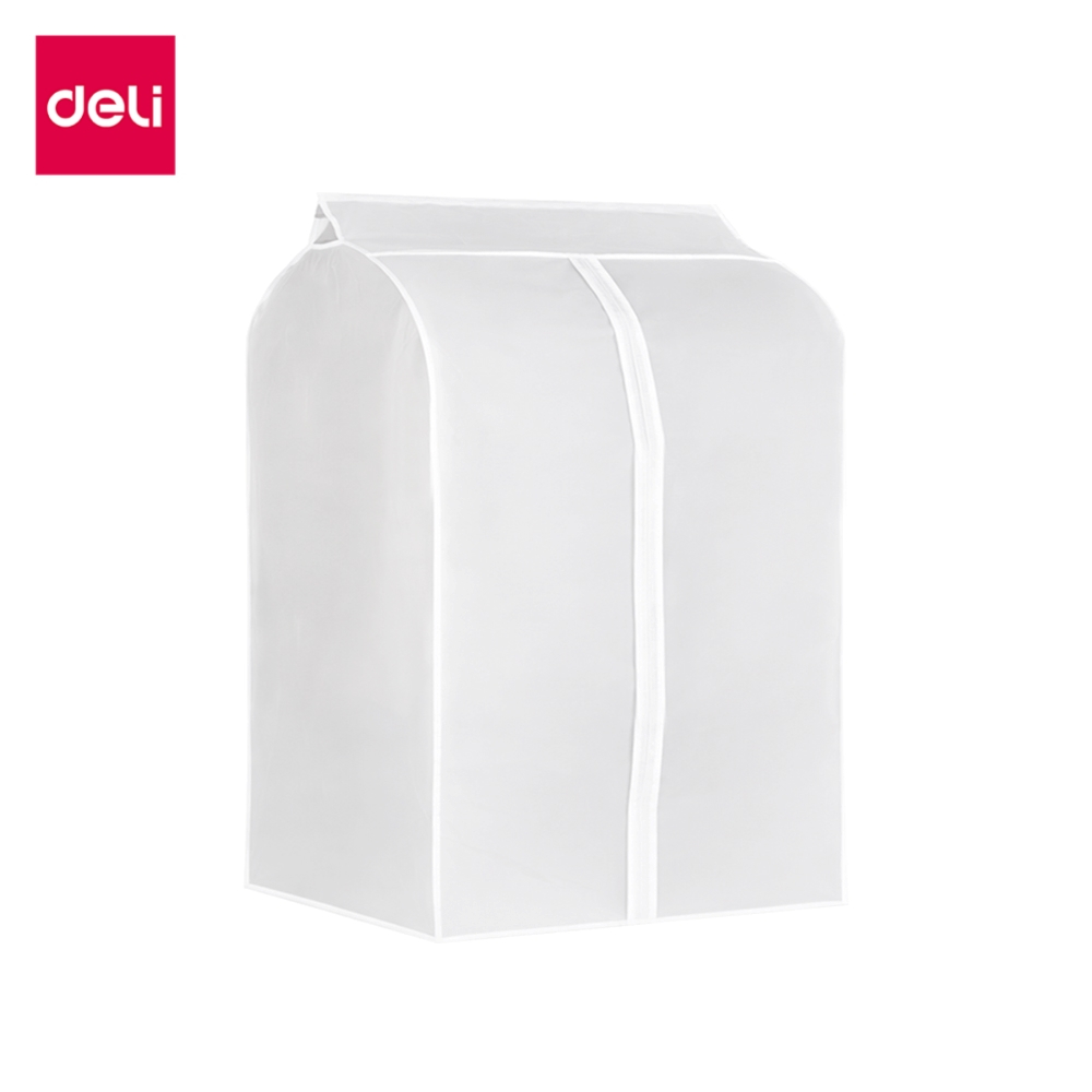 Deli ผ้าคลุมกันฝุ่น ผ้าคลุมจัดระเบียบ ถนอมเสื้อผ้า ป้องกันกลิ่นอับและฝุ่น Clothing Dust Bag