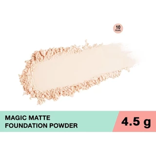 (ตลับ) Sasi Magic Matte Foundation Powder ศศิ เมจิก แมท ฟาวน์เดชั่น พาวเดอร์ 4.5 กรัม