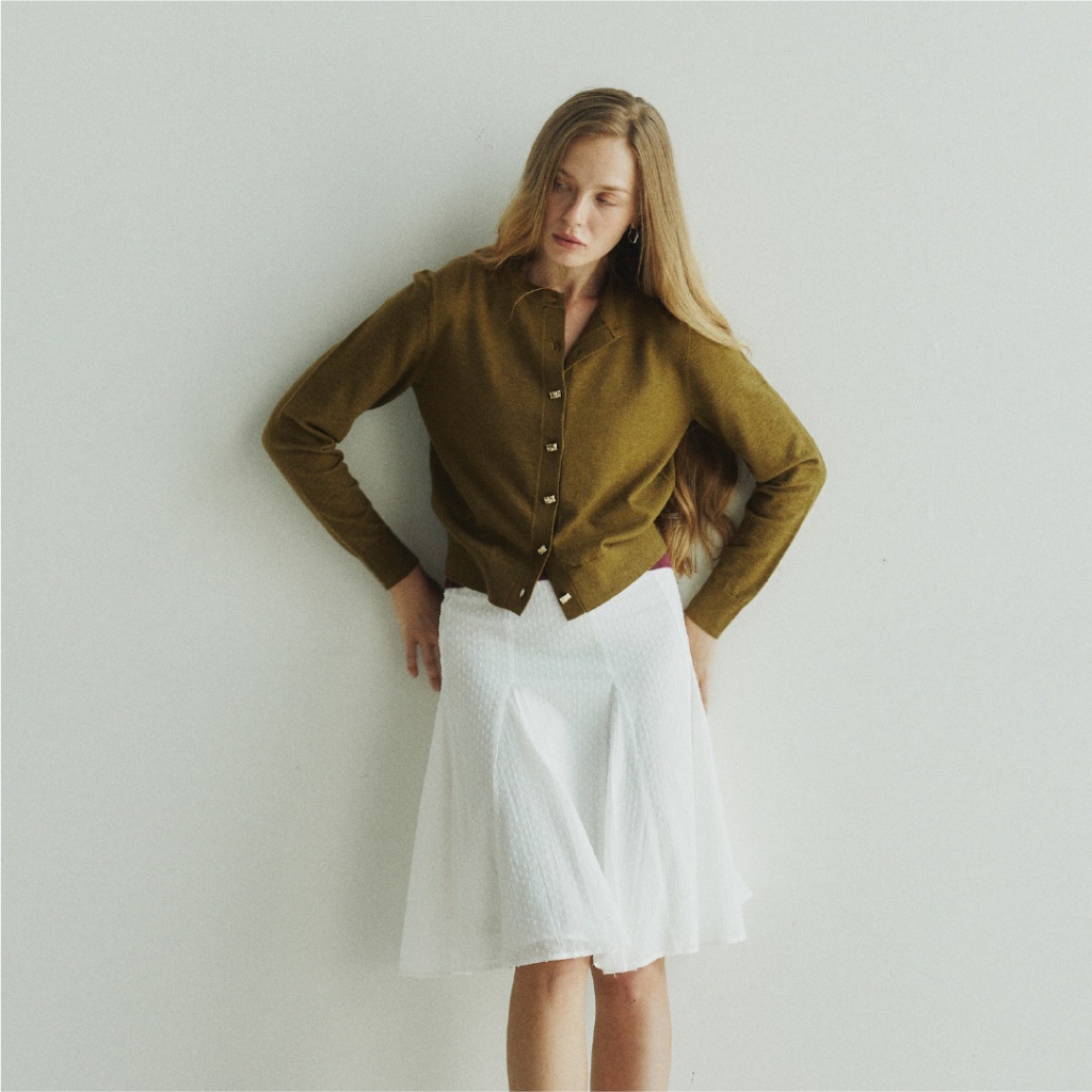 Godet Skirt กระโปรงยาว