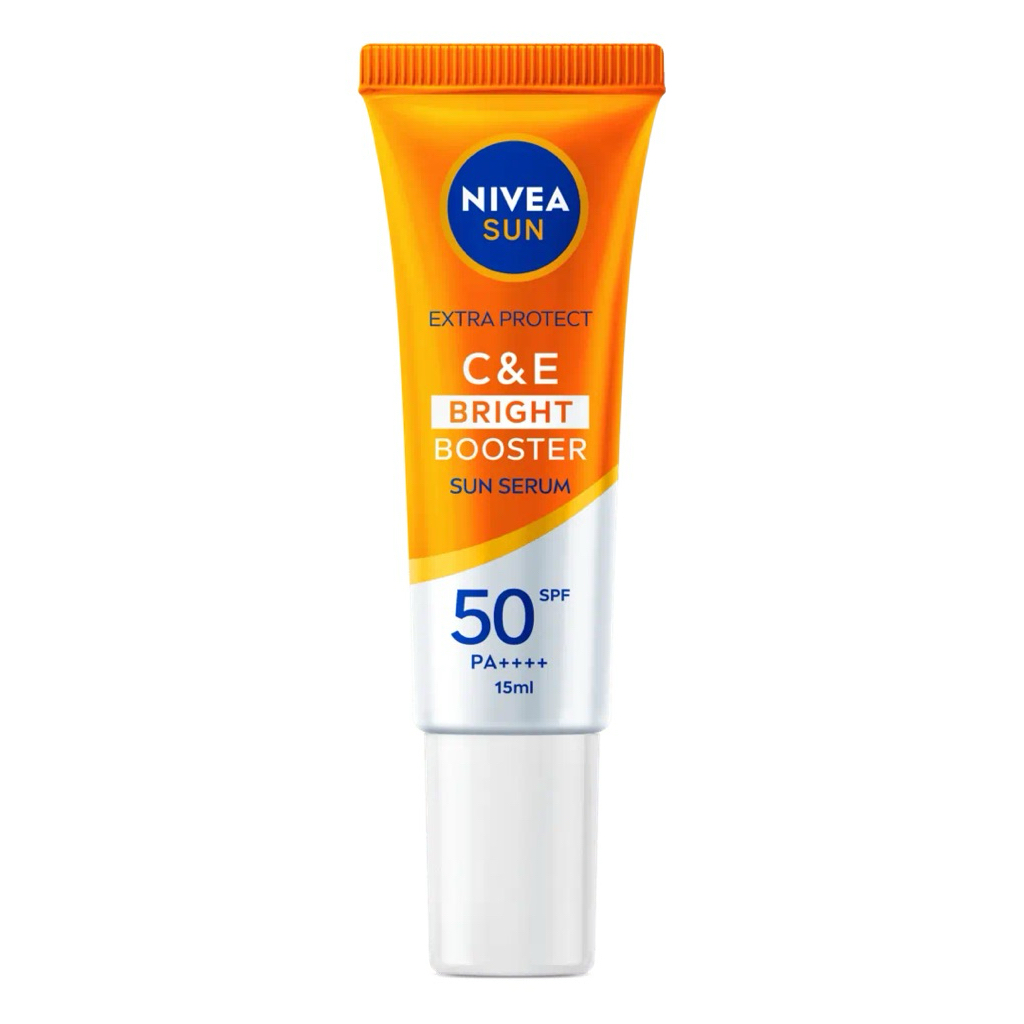 (ลด 50%) เซรั่มกันแดดผิวหน้า NIVEA Sun C&E SPF50 PA+++ 15 มล. ปกป้องผิวจากรังสี UVA/UVB **สินค้าเป็นของใหม่นะคะ**