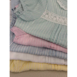 jellybutter english tea เสื้อคอปกแต่งลูกไม้ใส่ซับไม่บาง