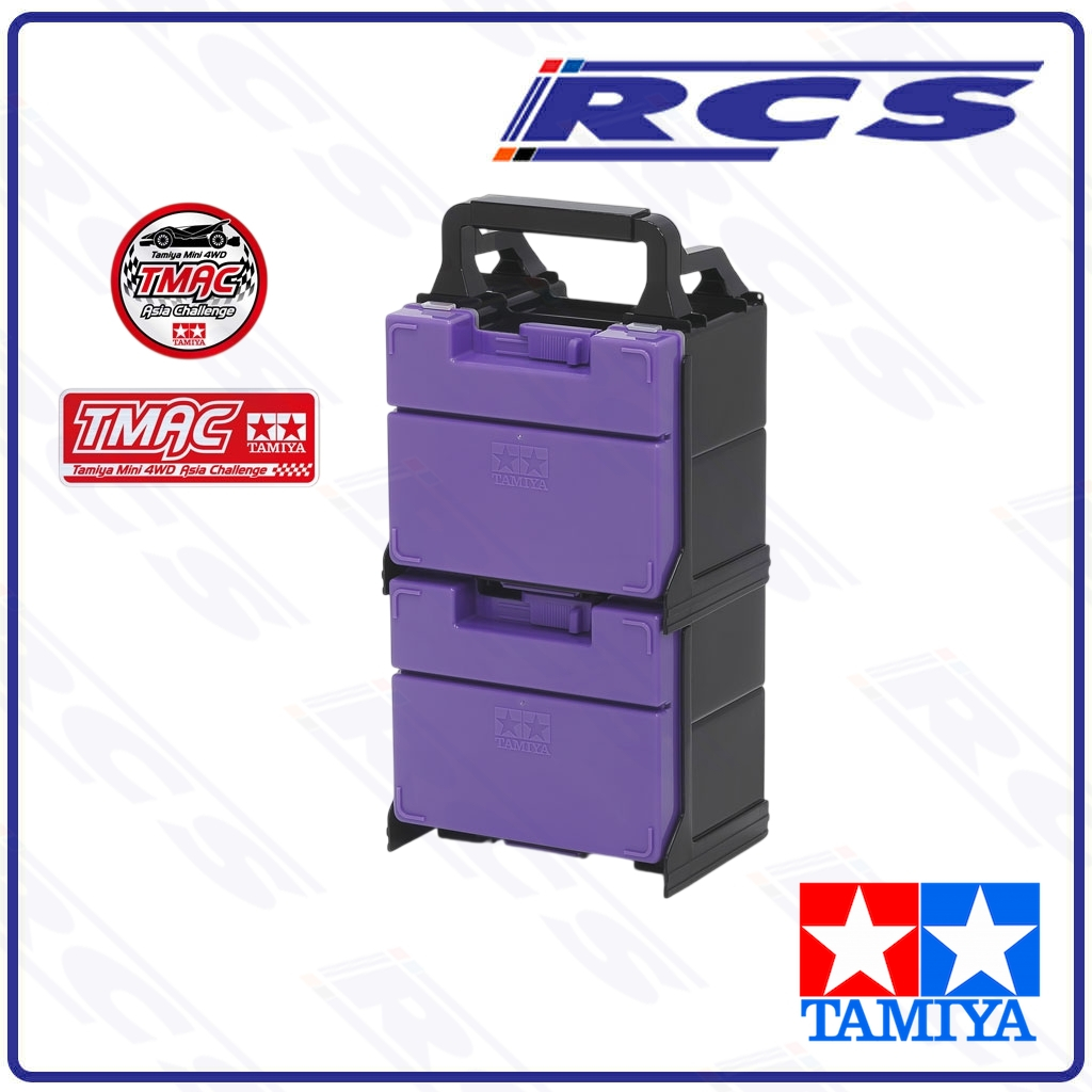 (สินค้าผลิตจำนวนจำกัด) TAMIYA PORTABLE PIT Asia Challenge #95671 BLACK / #95705 PURPLE