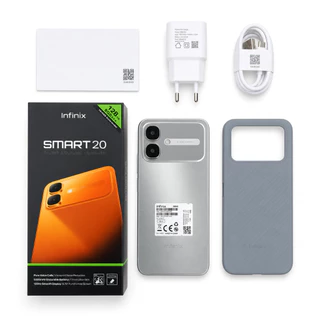 Infinix Smart 20 (4/64) ประกันศูนย์ 1 ปี [ หน้าจอ 6.7 นิ้ว แบต 5200mAh ]