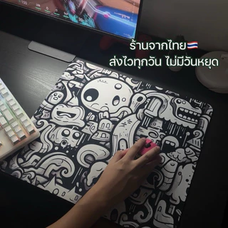 แผ่นรองเมาส์สำหรับเล่นเกม ลายอนิเมะ ดีไซน์สวย ลื่น ภาพคมชัด สำหรับเกมเมอร์และผู้ใช้คอมทำงาน ตกแต่งโต๊ะคอม ขนาดใหญ่