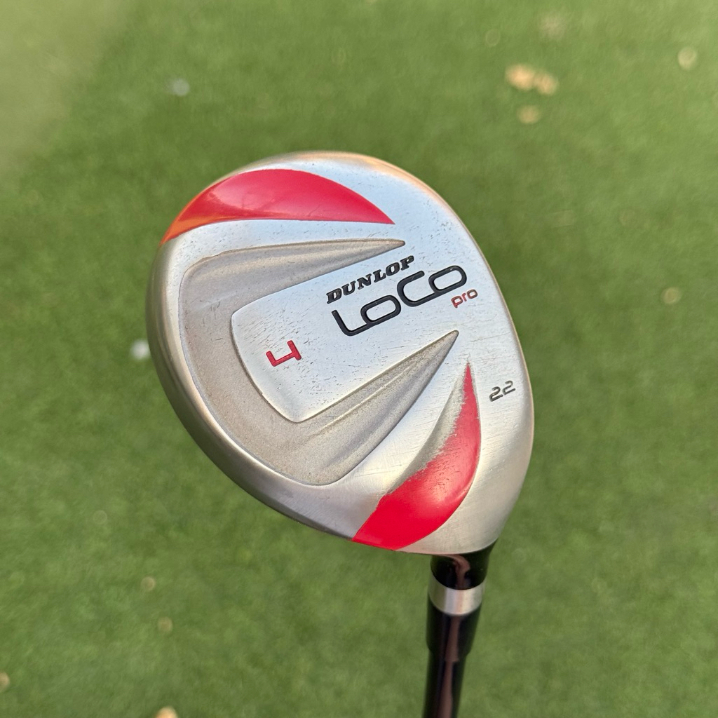 Hybrid4 Dunlop Loco Pro ก้านกราไฟท์ Flex R น้ำหนักเบา Loft 22 ไม้กอล์ฟมือสอง GolfMaster