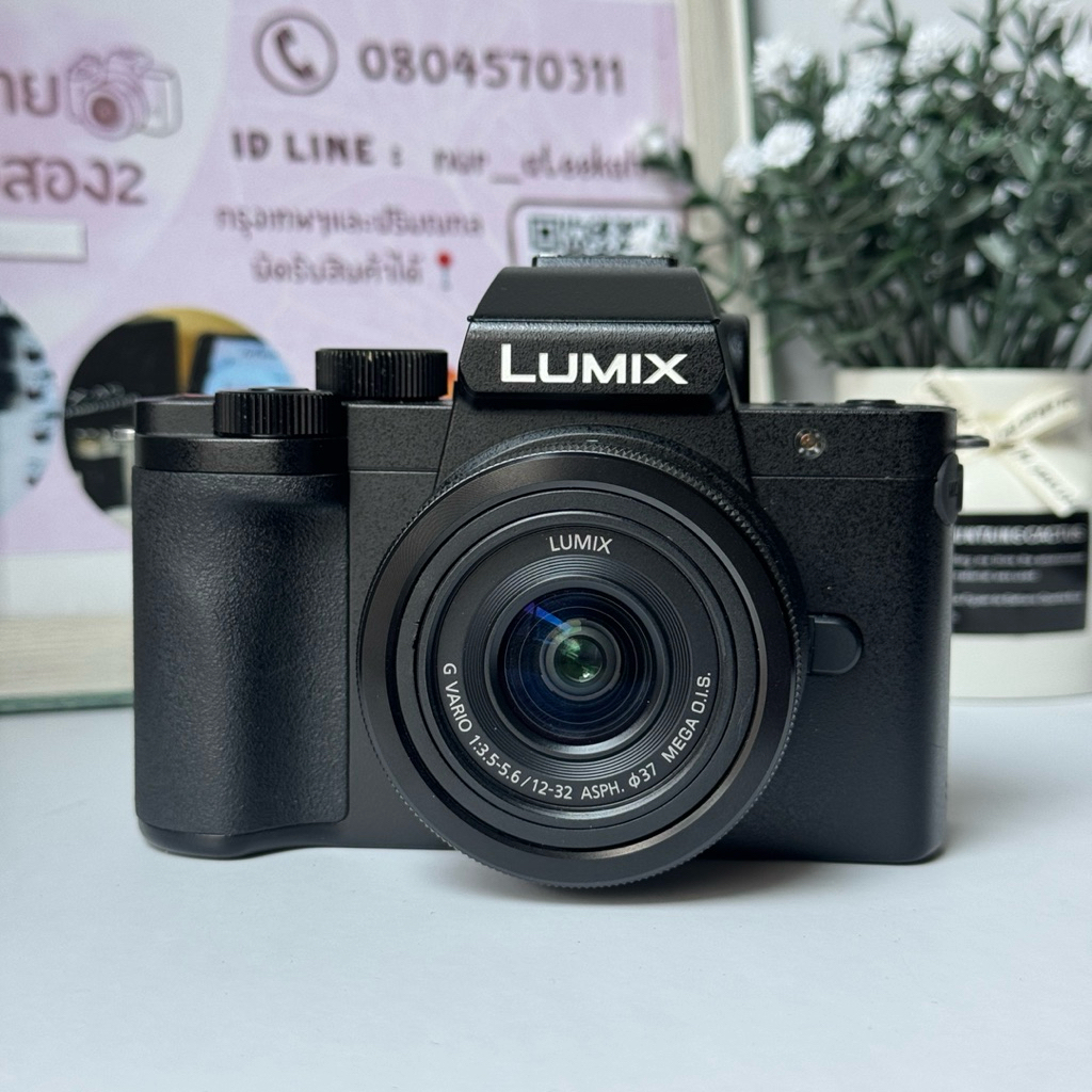 กล้องถูก Panasonic Lumix G100 ใช้งานปกติ แถมฟรี กระเป๋า เม็ม🔥🔥