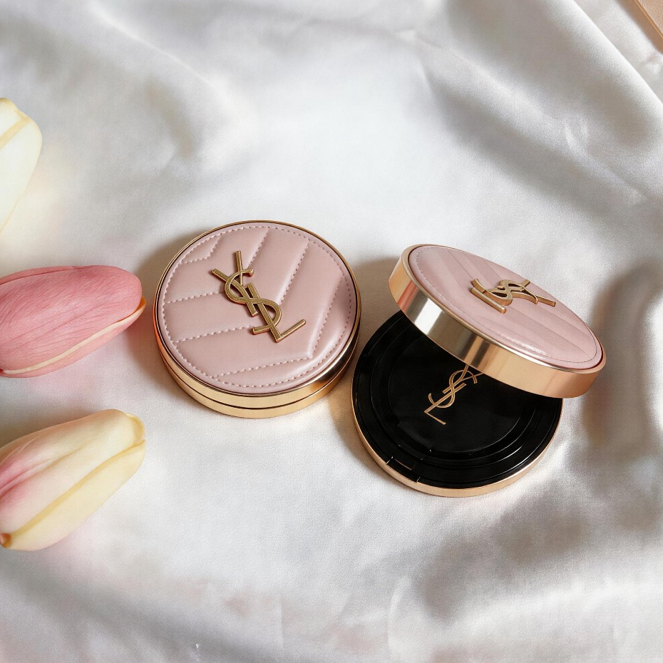 ส่งของวันเดียวกัน 🎀 YSL LE CUSHION ENCRE DE PEAU / TOUCHE ECLAT GLOW PACT CUSHION 12g