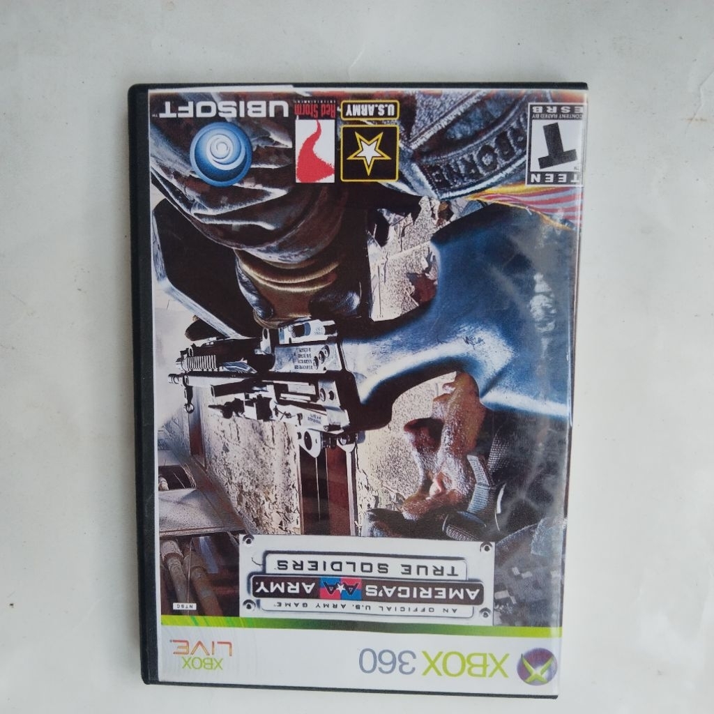 แผ่นเกม xbox 360 american's army มือสอง สภาพดี
