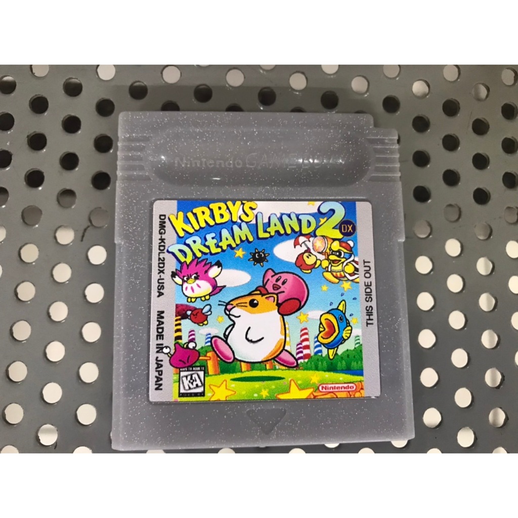 ตลับ GBC (Game boy Colour) Kirby's Dream Land 2 DX ตลับผลิตใหม่ตอนนี้สามารถเล่นแบบสีได้แล้ว