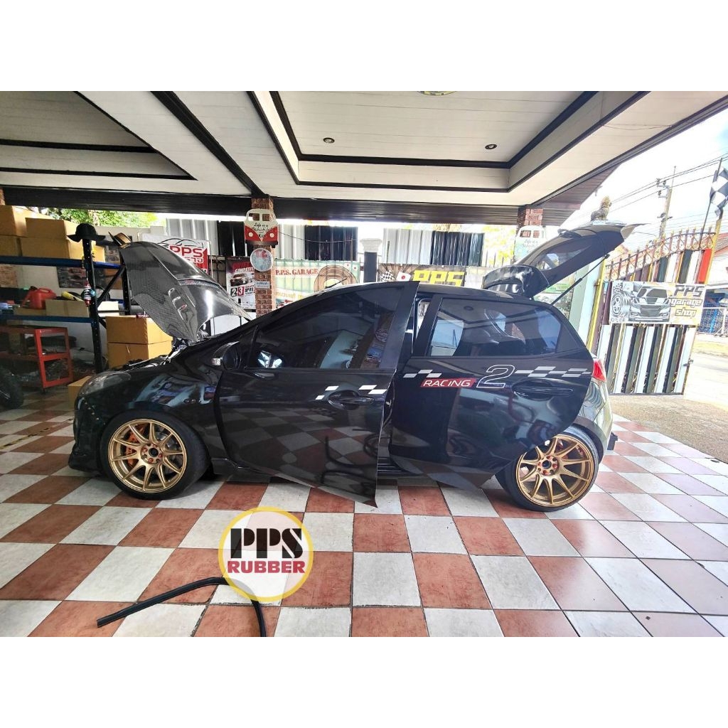 ยางขอบประตู mazda 2 ปี07-14 (4บาน)