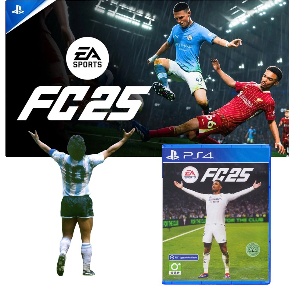 PS4:No’02💈 [S/P] ฟุตบอล EA FC25 (Zone 3) Asia)