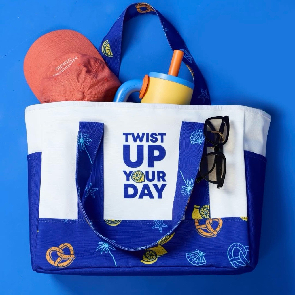 (พร้อมส่ง) ของแท้ 100% AUNTIE ANNE’S BEACH BAG SUMMER LIMITED EDITION