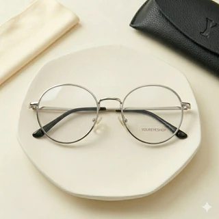 YOUREYESHOP แว่นสายตาสั้นทรงหยดน้ำ -4.50 ถึง -8.00 เลนส์มัลติโค้ท เลนส์ย่อบาง1.6 รุ่น K3121
