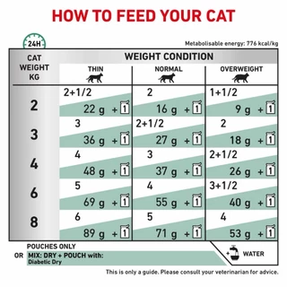 Royal Canin Diabetic Cat Pouch 85 กรัม อาหารเปียกสำหรับแมว โรคเบาหวาน