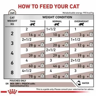 Royal Canin GastroIntestinal Cat Pouch 85 กรัม อาหารเปียกสำหรับแมว ท้องเสีย