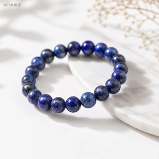 [แท้💯] กำไลหินลาพิส ลาซูลี Lapis Lazuli | หินเสริมสติปัญญา เพิ่มโชคลาภ เสริมบารมี สีน้ำเงินสวย หินมงคล สายมูของแท้