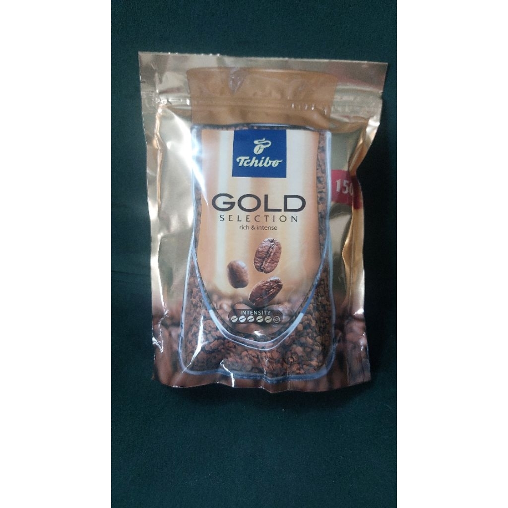 tchibo gold selection ขนาด 150 g.exp 11/2026