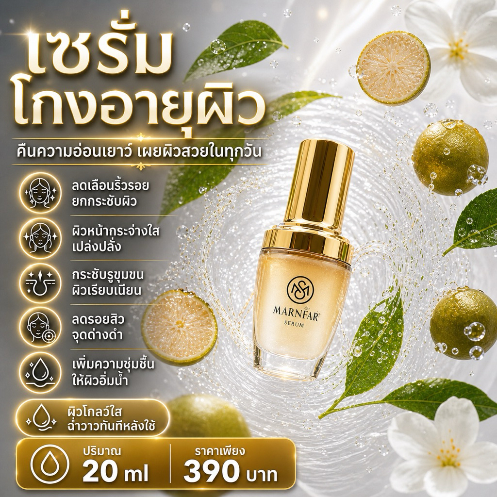 เซรั่มรีแพร์ผิว (เซรั่มโกงอายุผิว)