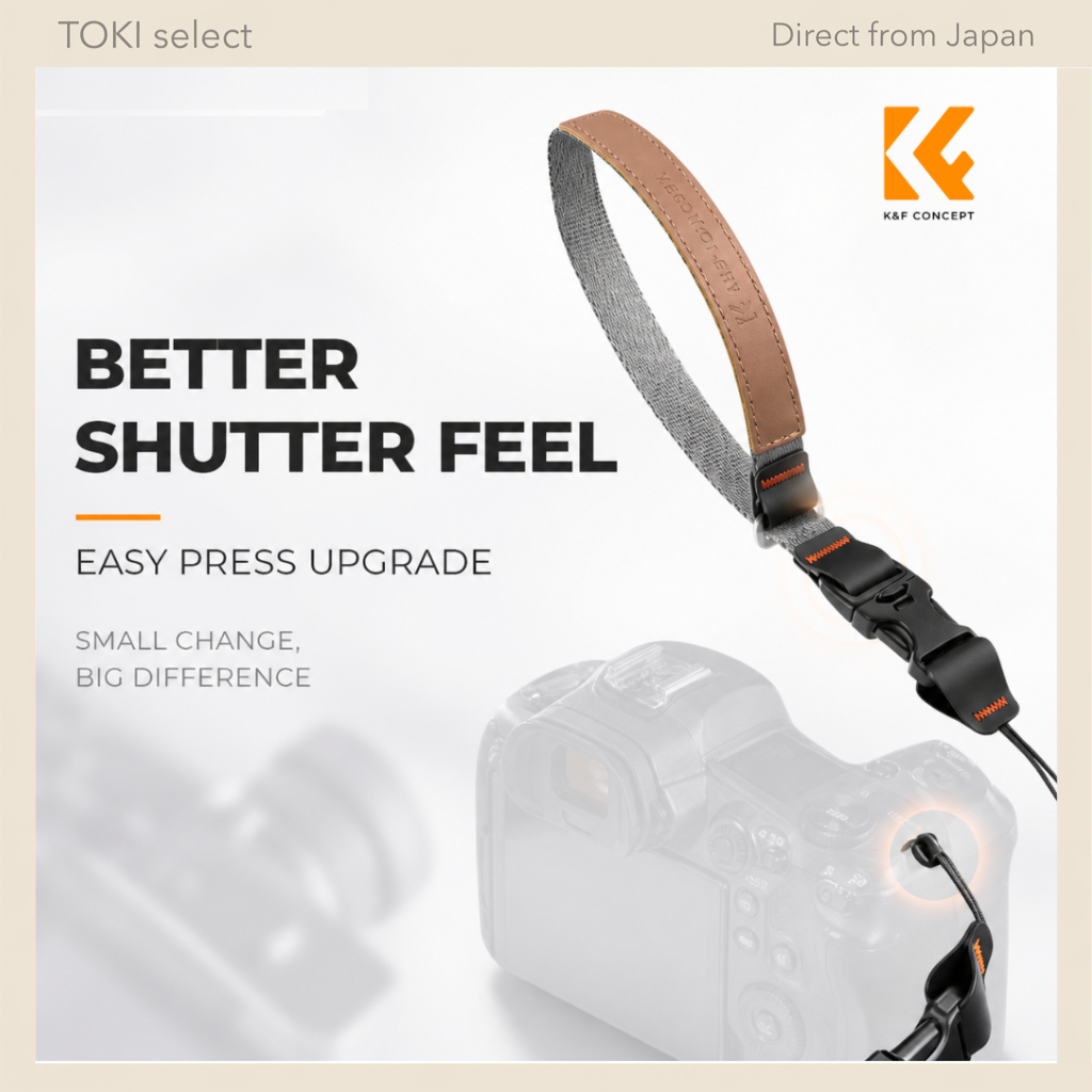 K&F Concept Hand Strap 20mm for Fujifilm X100 Series Secure Grip Anti Drop Wrist Strap
