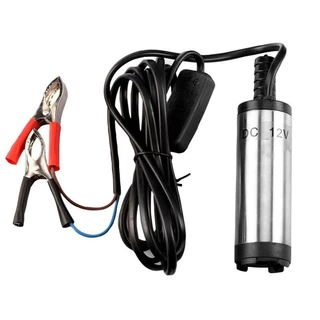 🚚 ส่งจากกรุงเทพ 🚚 ปั้มน้ํา 12v dcปั๊มจุ่มไฟฟ้า 12V DC แบบพกพาสำหรับสูบน้ำมันดีเซลปั๊มถ่ายเทน้ำ ปั้มน้ำมันไฟฟ้า ปั้มน้ำ