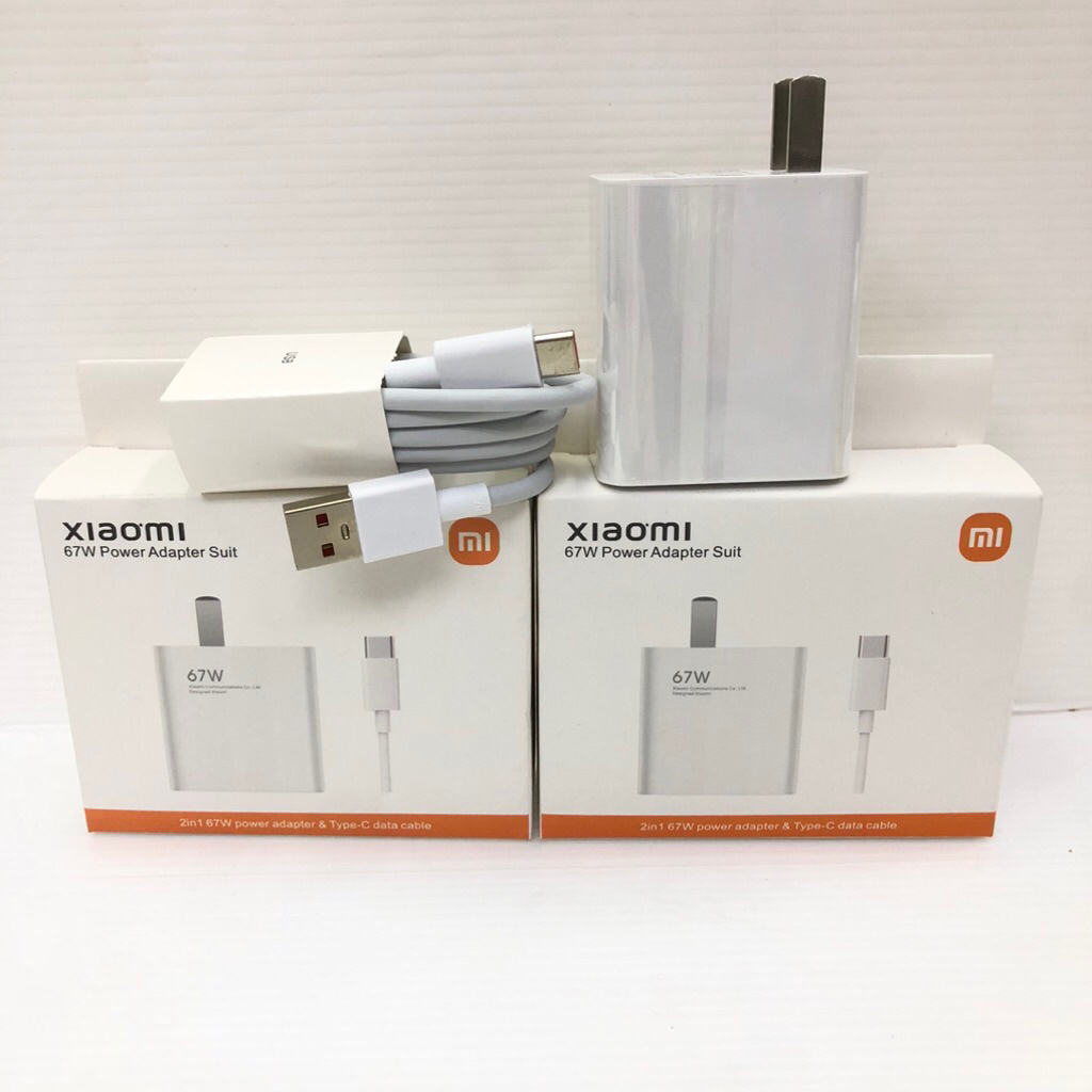 ชุดชาร์จ Xiaomi 67W  Type C