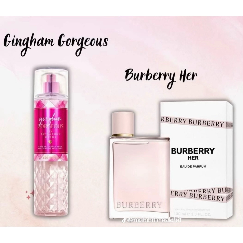 GINGHAM GORGEOUS   แท้ % bath & body works ราคา ถูกที่สุด ดีลบีเคเค แกลเลอรีภาพที่ 2
