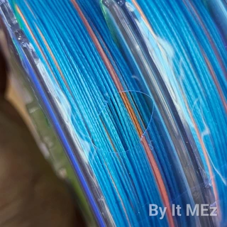 [ ของแท้ ] สาย PE PIONEER NINJA X8 สีรุ้ง MULTI COLOR ความยาว 100 เมตร ม้วนต่อเนื่อง Fishing Line