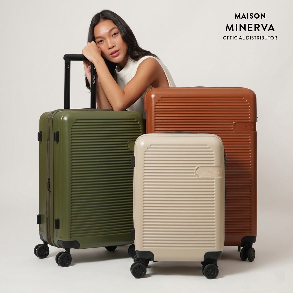 MINERVA กระเป๋าเดินทาง รุ่น Cannele 8081 ขนาด 16 20 นิ้ว ส่งด่วน