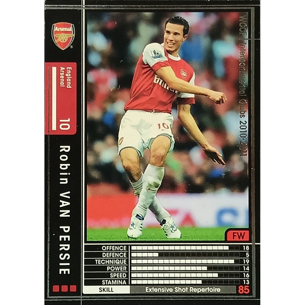 Card Panini football wccf
Robin van Persie

Arsenal 2010-2011

