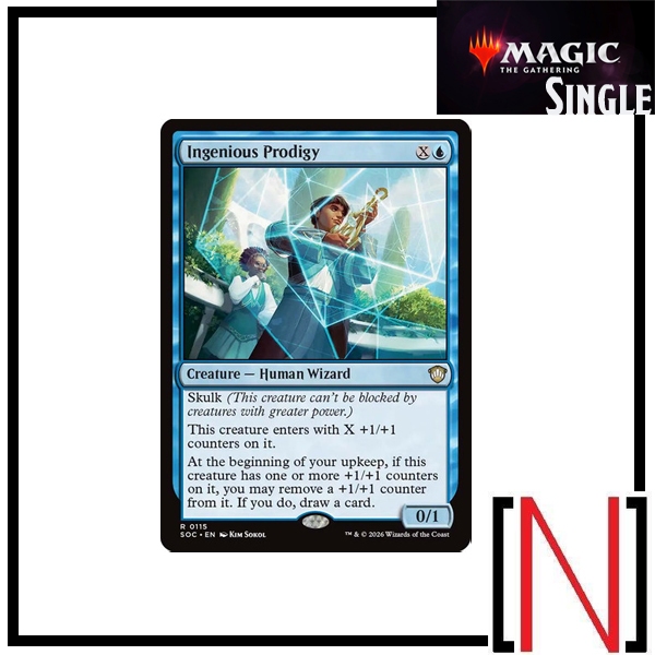 [MTG][Single][SOC] Ingenious Prodigy ระดับ Rare [ภาษาอังกฤษ]