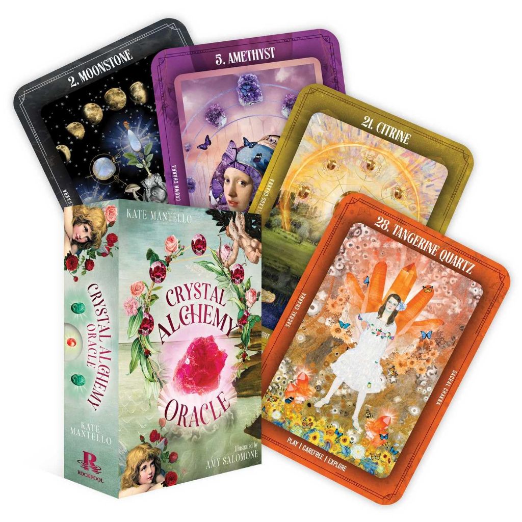 ✨พร้อมส่งแท้💯Crystal Alchemy Oracle Deck🔮ไพ่ออราเคิล
