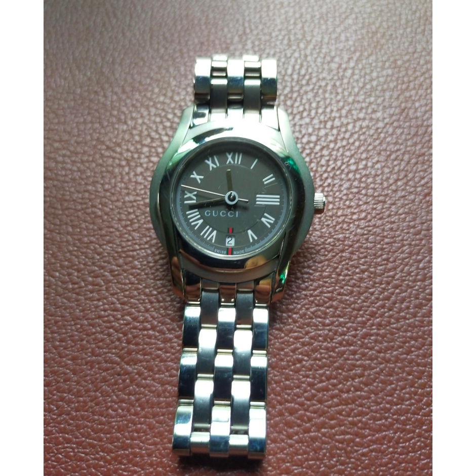 นาฬิกา Gucci  Watch Quartz 5500L, 5500M นาฬิกาข้อมือ