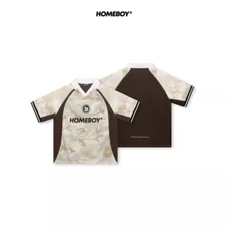 HOMEBOY เสื้อOVERSIZE HB.CAMO.SUMMER.JERSEY โพลี่เอสเตอร์ ใส่ได้ทุกวัน