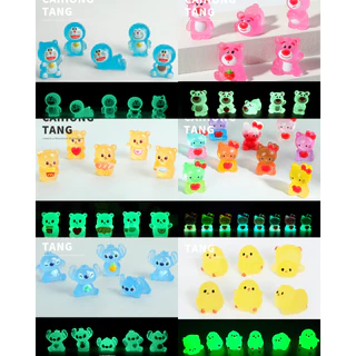 พร้อมส่ง ของตกแต่ง สะสม DIY งานจิ๋ว เรืองแสง (10 ชิ้น)