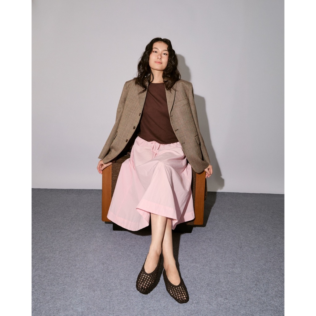 AMR DE SAISON ( AIMER ) - Drawstring Waist Midi Skirt